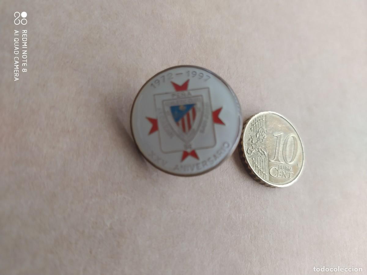 Collezionismo sportivo: ATHLETIC DE BILBAO PIN PE&Ntilde;A ALCAZAR DE SAN JUAN