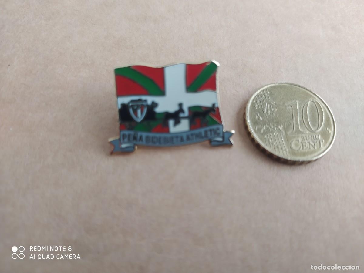Collezionismo sportivo: ATHLETIC DE BILBAO PIN PE&Ntilde;A BIDEBIETA
