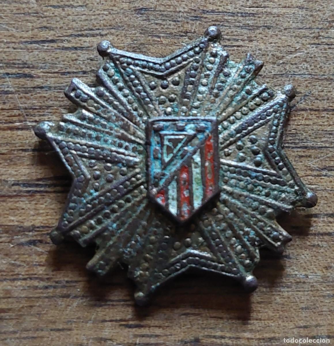 Coleccionismo deportivo: Antiguo emblema del Atl&eacute;tico de Madrid a&ntilde;os 30