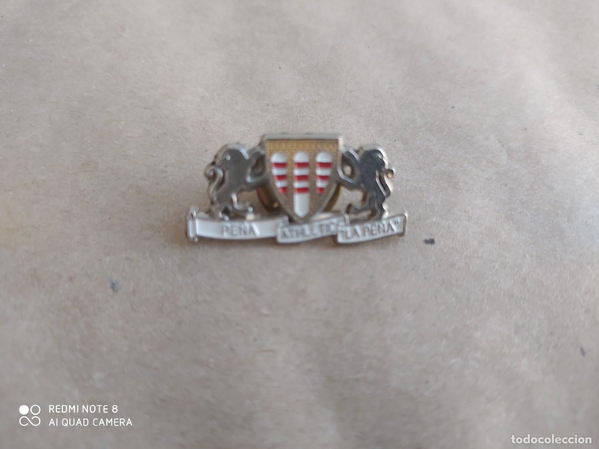 Collezionismo sportivo: PIN ATHLETIC DE BILBAO PIN PE&Ntilde;A LA PE&Ntilde;A