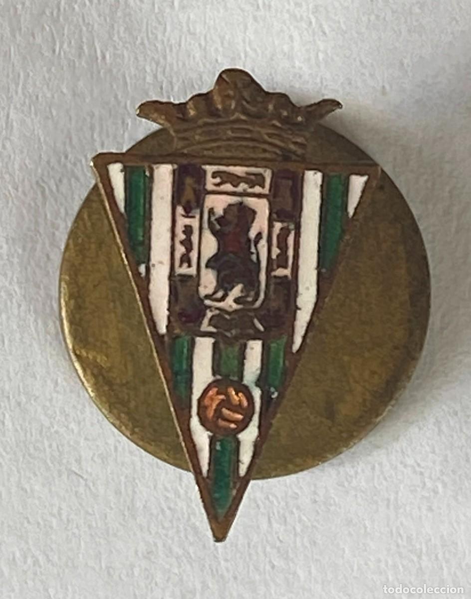 Collectionnisme sportif: INSIGNIA ESMALTADA DEL CORDOBA F.C., FUTBOL.