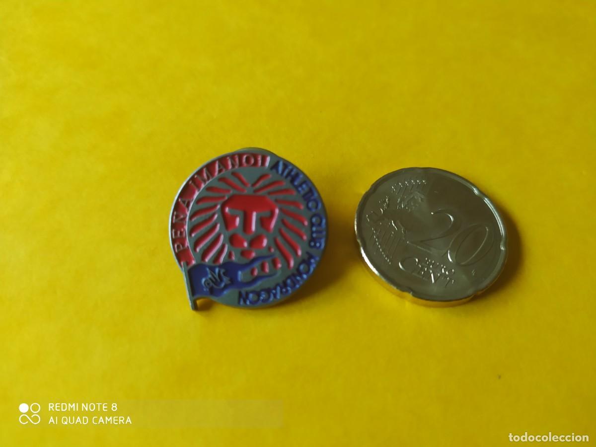 Collezionismo sportivo: PIN ATHLETIC DE BILBAO PIN PE&Ntilde;A IMANOL MONDRAGON PIN FOOT-BALL
