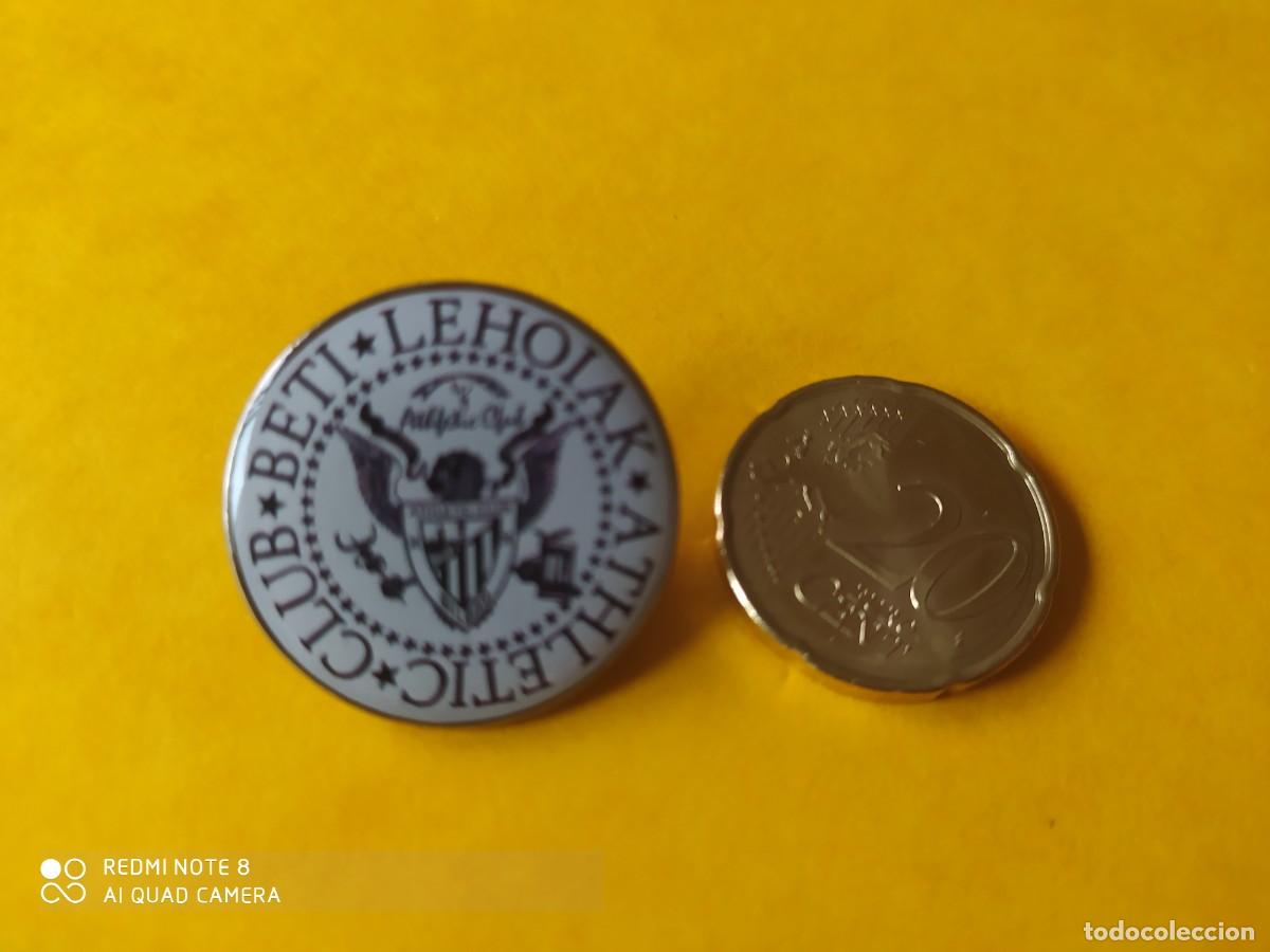 Collezionismo sportivo: PIN ATHLETIC DE BILBAO PIN BETI LEHOIAK PIN FOOT-BALL