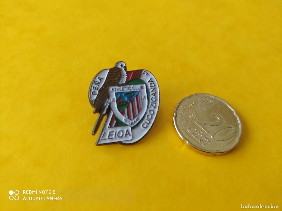 Collezionismo sportivo: ATHLETIC DE BILBAO PIN PE&Ntilde;A CUCO ZIGANDA LEIOA