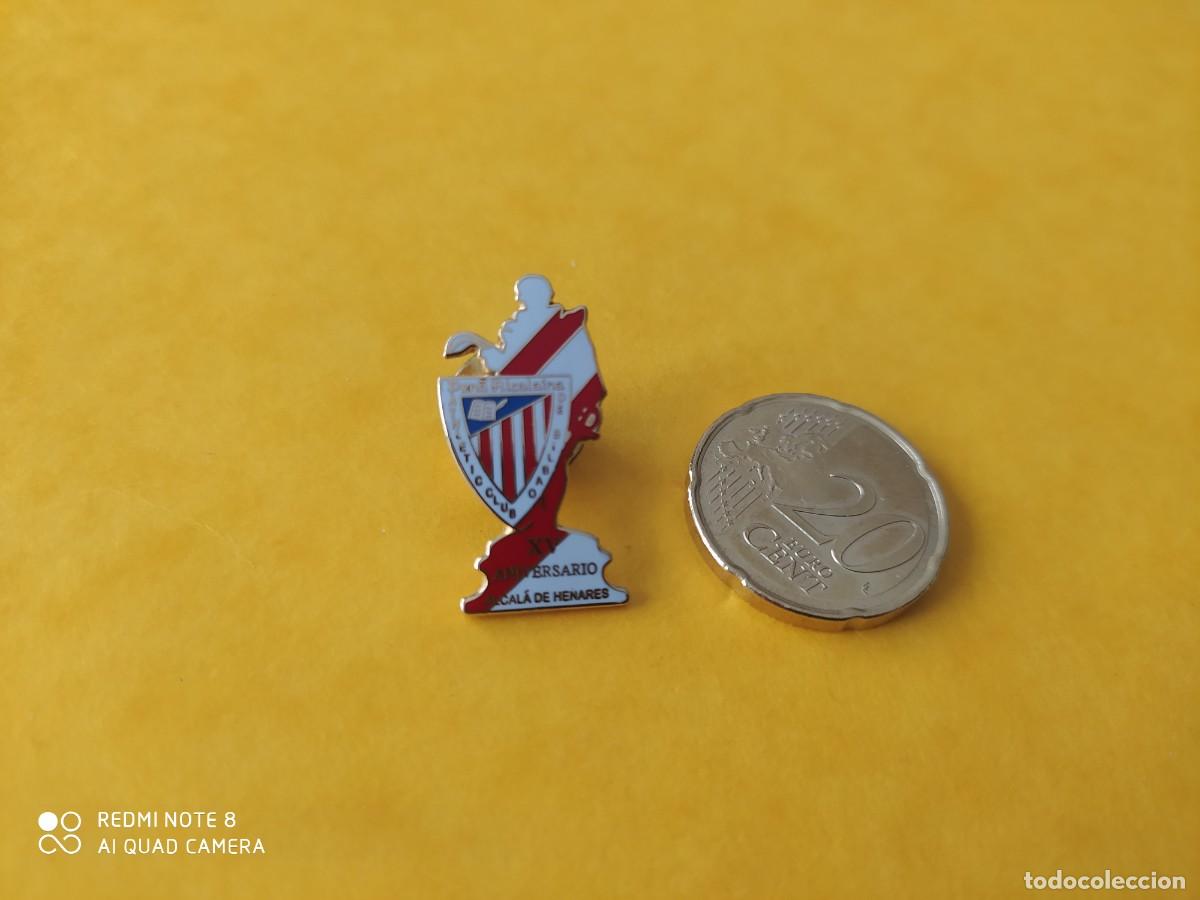 Collezionismo sportivo: ATHLETIC DE BILBAO PIN PE&Ntilde;A ALCALAINA XV ANIVERSARIO