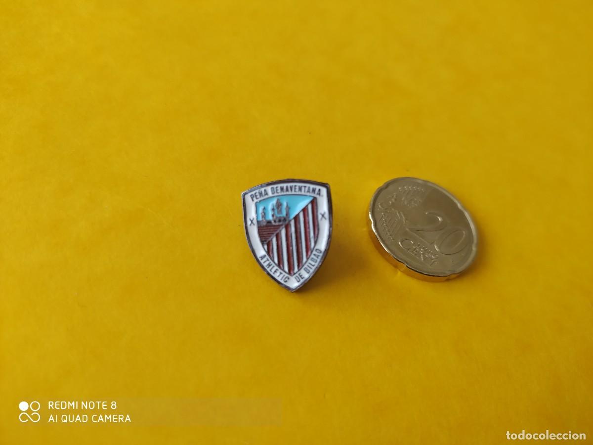 Collezionismo sportivo: ATHLETIC DE BILBAO PIN PE&Ntilde;A BENAVENTANA