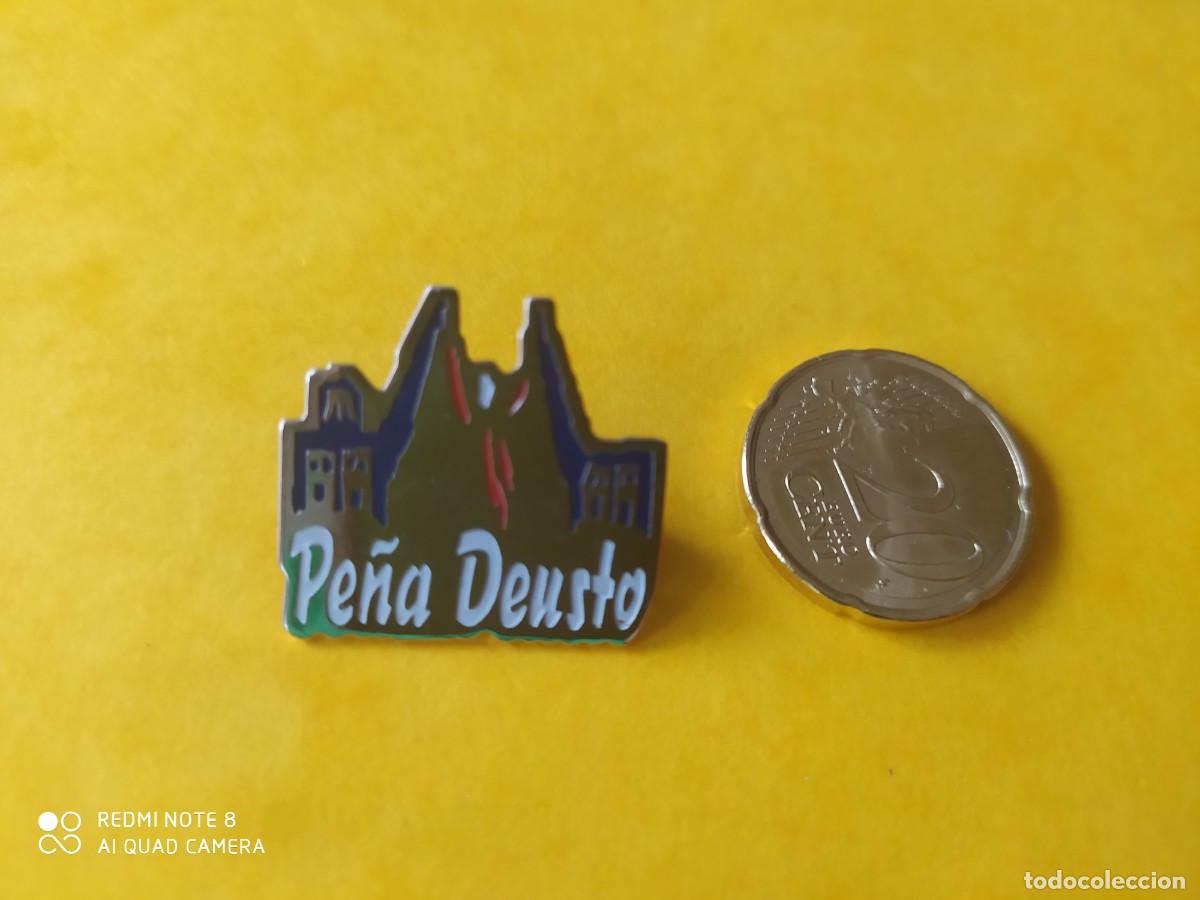 Collezionismo sportivo: ATHLETIC DE BILBAO PIN PE&Ntilde;A DEUSTO