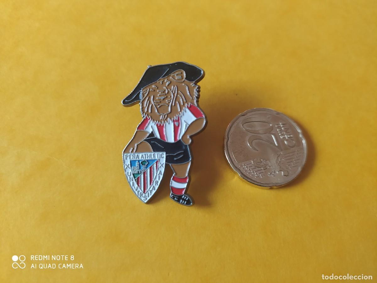 Collezionismo sportivo: PIN ATHLETIC DE BILBAO PIN PE&Ntilde;A UNIVERSITARIA