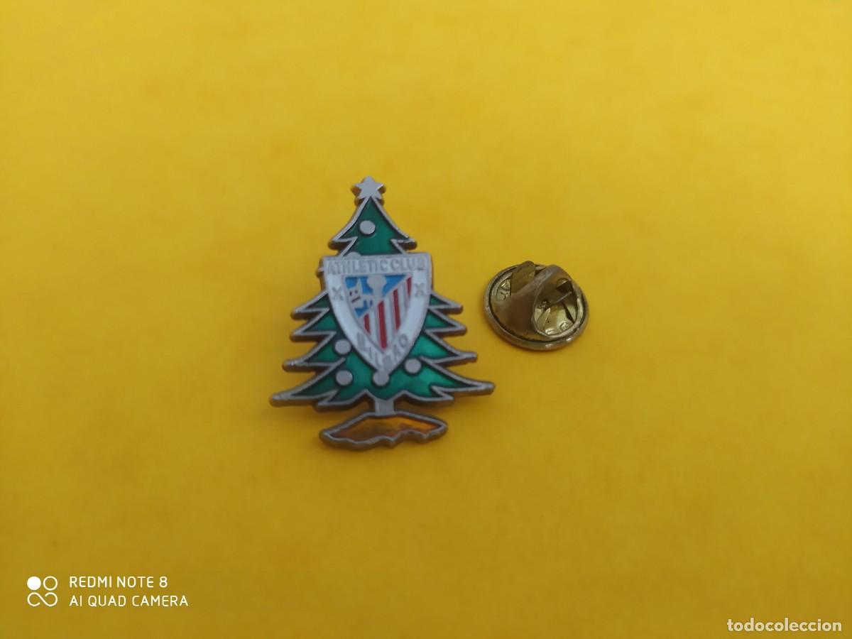 Collezionismo sportivo: PIN ATHLETIC CLUB BILBAO PIN ARBOL DE NAVIDAD