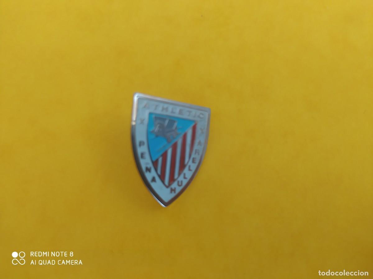 Collezionismo sportivo: PIN ATHLETIC CLUB BILBAO PIN PE&Ntilde;A HULLERA