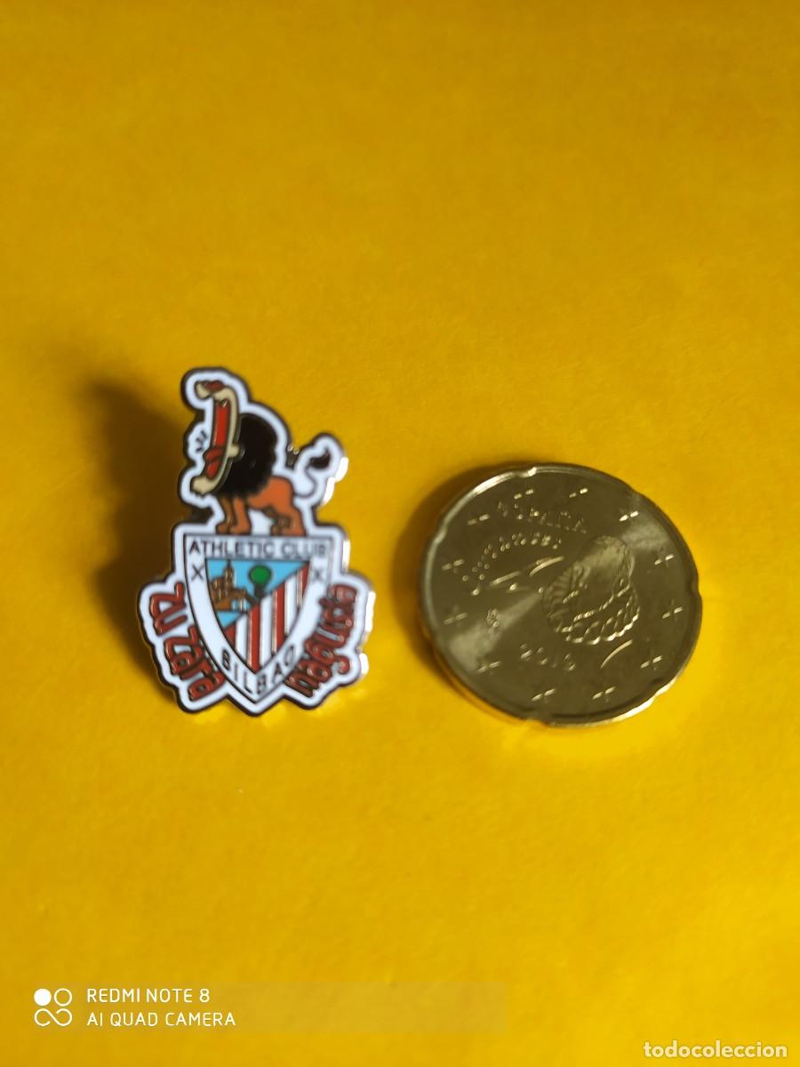 Collezionismo sportivo: PIN ATHLETIC BILBAO PE&Ntilde;A ZUZARA NAGUSIA P-3