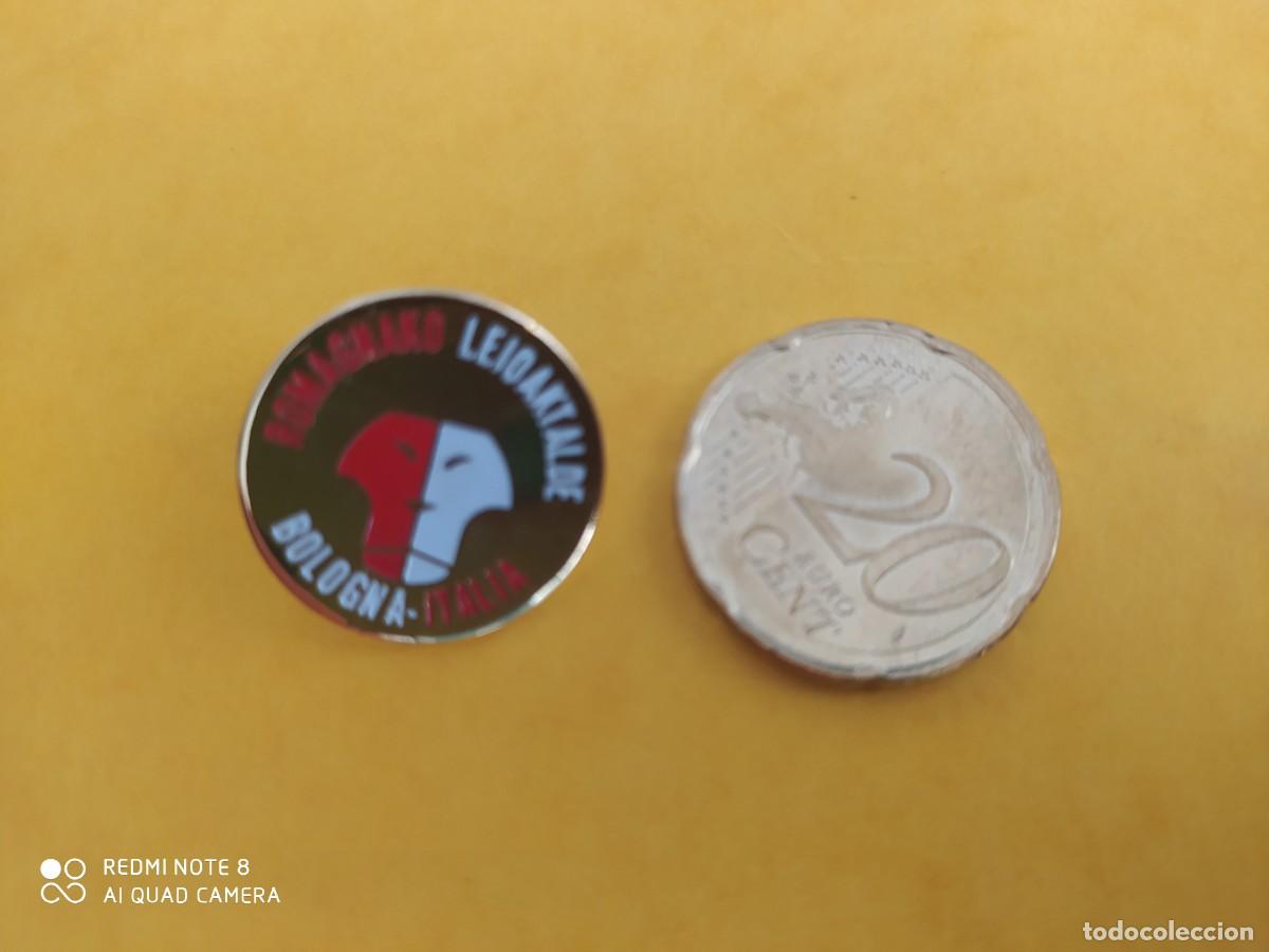 Collezionismo sportivo: PIN ATHLETIC BILBAO PE&Ntilde;A ROMAGNAKO BOLOGNA ITALIA P-3