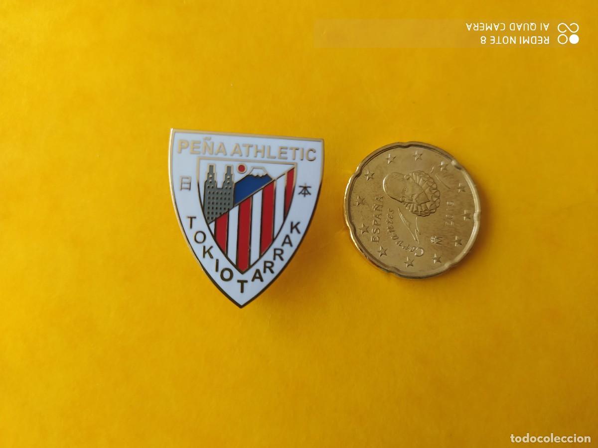 Collezionismo sportivo: PIN ATHLETIC BILBAO PE&Ntilde;A TOKIO TARRAK PIN FOOT-BALL , P-3