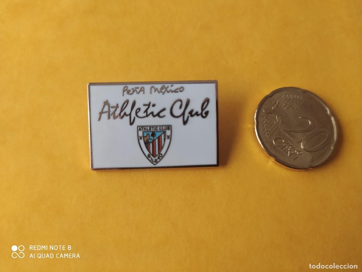 Collezionismo sportivo: PIN ATHLETIC BILBAO PE&Ntilde;A MEXICO PIN FOOT-BALL , P-3