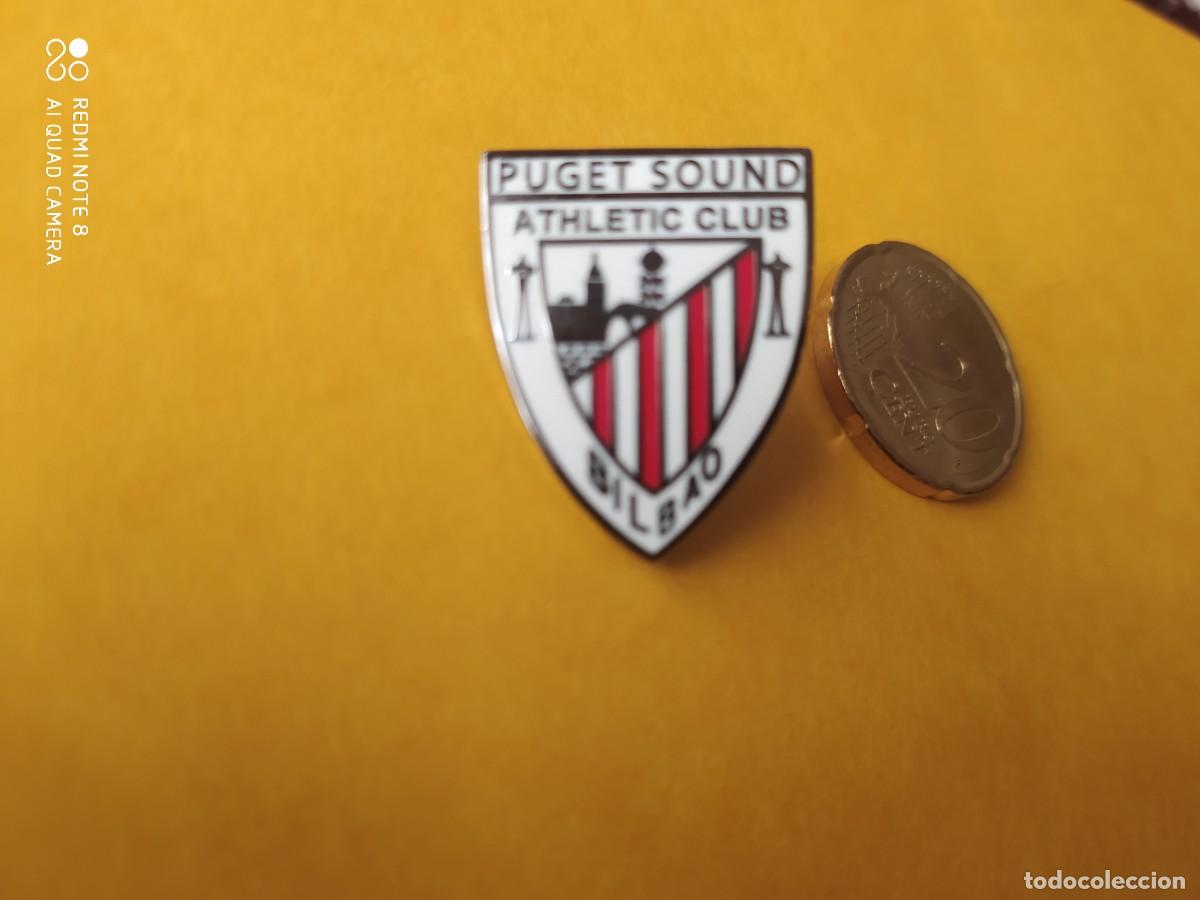 Collezionismo sportivo: PIN ATHLETIC BILBAO PE&Ntilde;A PUGET SOUND PIN FOOT-BALL , P-3