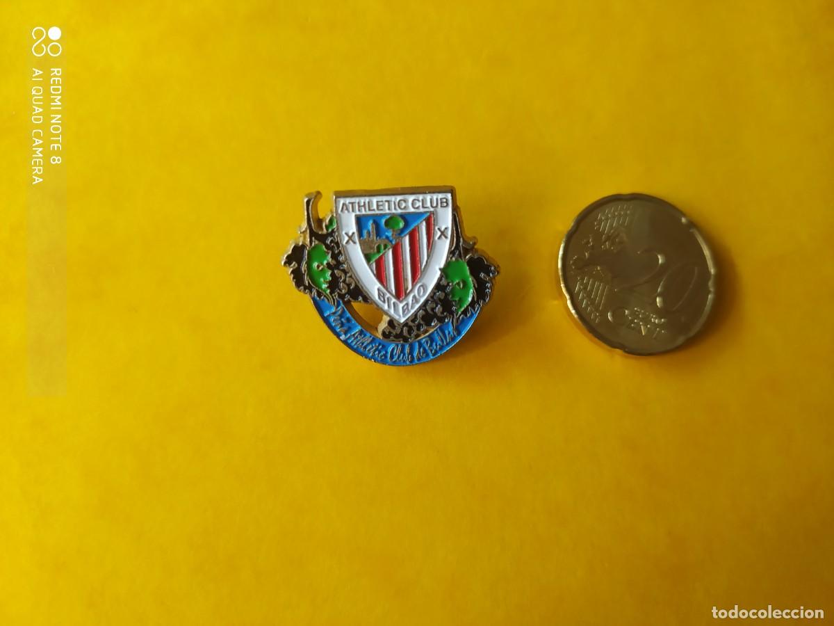Collezionismo sportivo: PIN ATHLETIC BILBAO PE&Ntilde;A ATHLETIC CLUB DE BILBAO FOOT-BALL , P-3