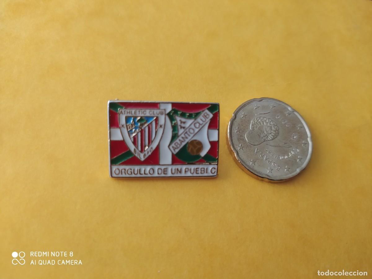 Sammelleidenschaft Sport: PIN ATHLETIC BILBAO PE&Ntilde;A ABANTO CLUB FOOT-BALL , P-4
