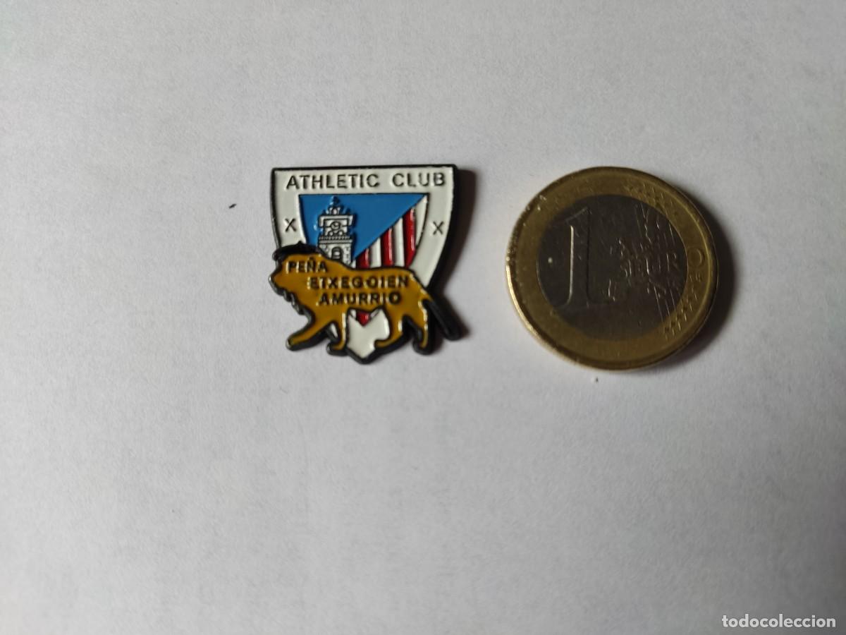 Coleccionismo deportivo: PIN PE&Ntilde;A ETXEGOIEN DEL ATHLETIC CLUB BILBAO DE AMURRIO.