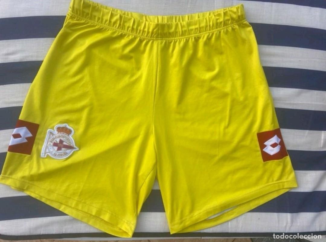 Coleccionismo deportivo: Pantal&oacute;n Deportivo Coru&ntilde;a