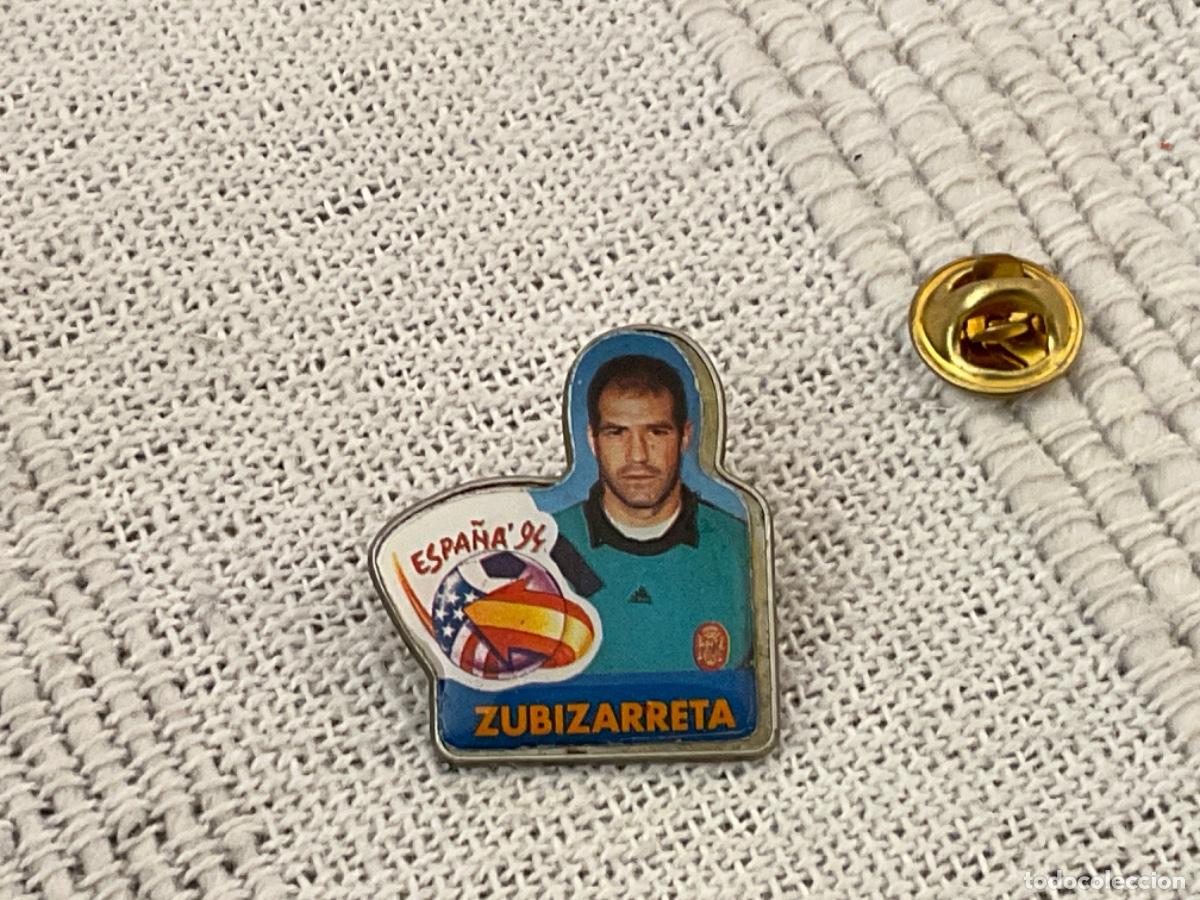 Collezionismo sportivo: PIN PORTERO ZUBIZARRETA SELECCI&Oacute;N ESPA&Ntilde;OLA ESPA&Ntilde;A 94 F&Uacute;TBOL CHAMBURCY