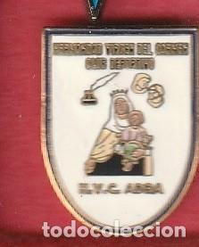 Coleccionismo deportivo: Pin de Futbol CD Hermandad Virgen del Carmen Ada Almeria