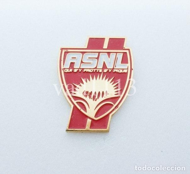 Collezionismo sportivo: Badge Pin football clubs in France - &rdquo; AS Nancy Lorraine &rdquo;