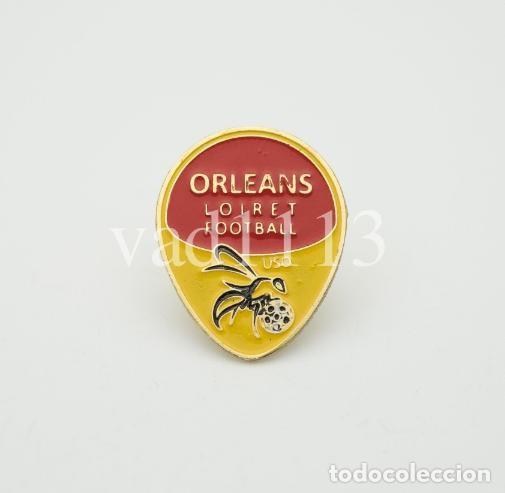 Coleccionismo deportivo: Badge Pin football clubs in France - &rdquo; US Orleans Loiret &rdquo;