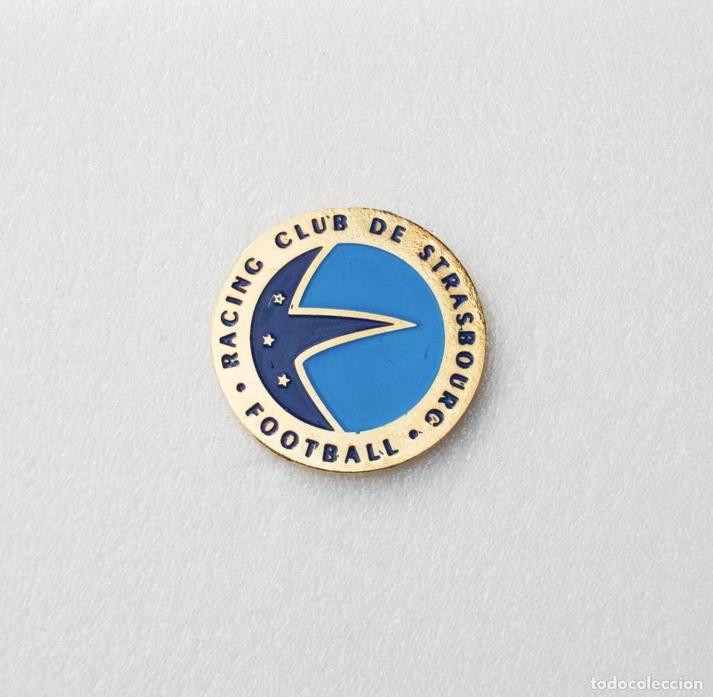 Collezionismo sportivo: Badge Pin football clubs in France - &rdquo; RC Strasbourg Alsace &rdquo;