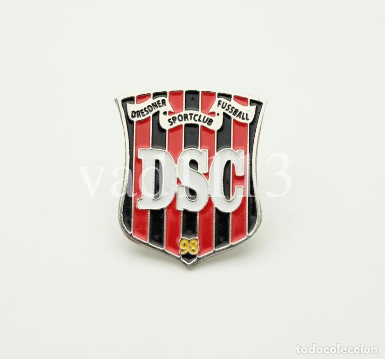 Collezionismo sportivo: Badge Pin football clubs in Germany - &rdquo; Dresdner SC &rdquo;