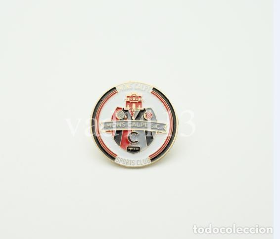 Coleccionismo deportivo: Badge Pin football clubs Gibraltar - &rdquo; Mons Calpe SC &rdquo;