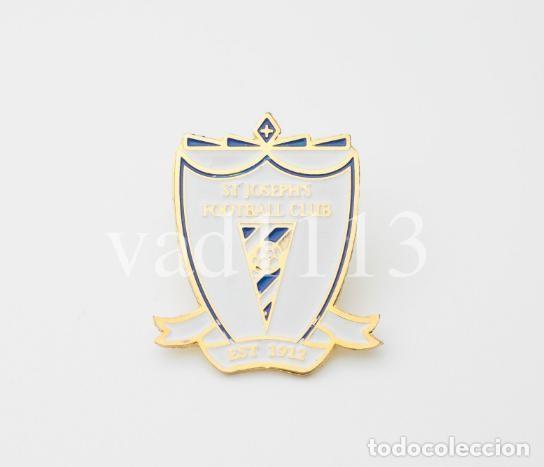 Coleccionismo deportivo: Badge Pin football clubs Gibraltar - &rdquo; St Joseph's FC &rdquo;