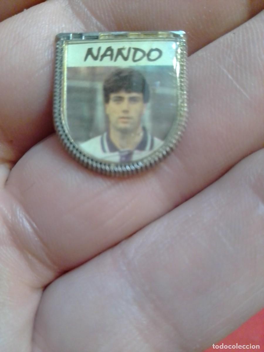 Collezionismo sportivo: PINS F&Uacute;TBOL , FOTO FUTBOLISTA NANDO