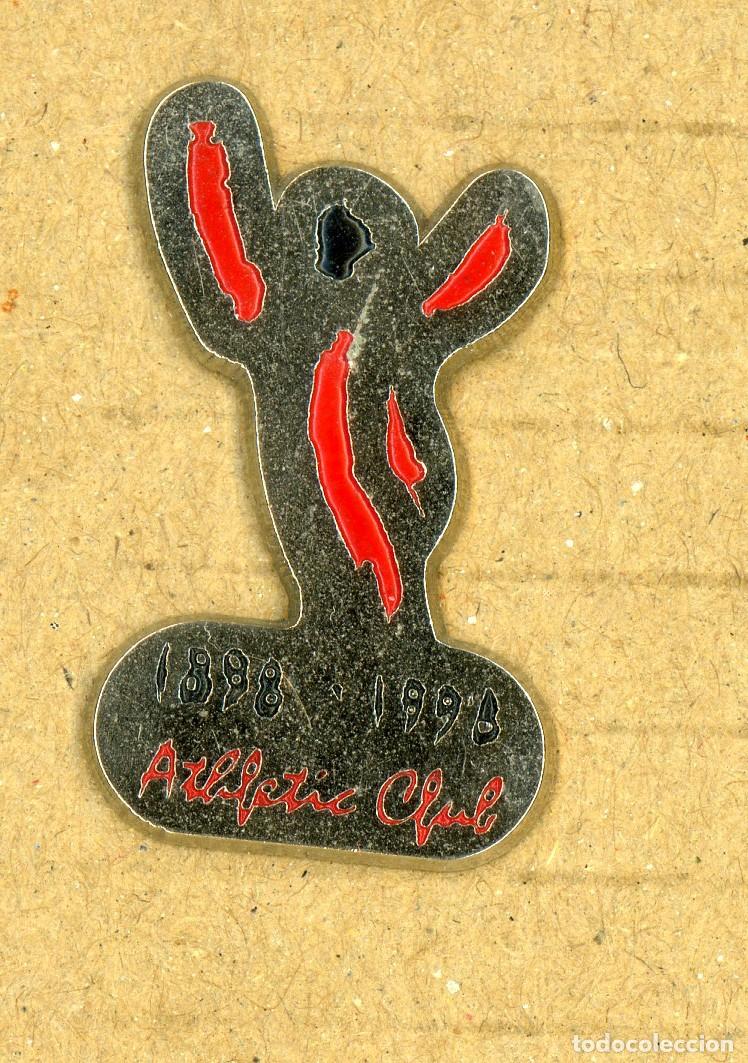 Colecionismo desportivo: PIN BADGE FUTBOL FOOTBALL LFP ATHLETIC CLUB BILBAO LOGO CENTENARIO 100 A&Ntilde;OS 1898 1998
