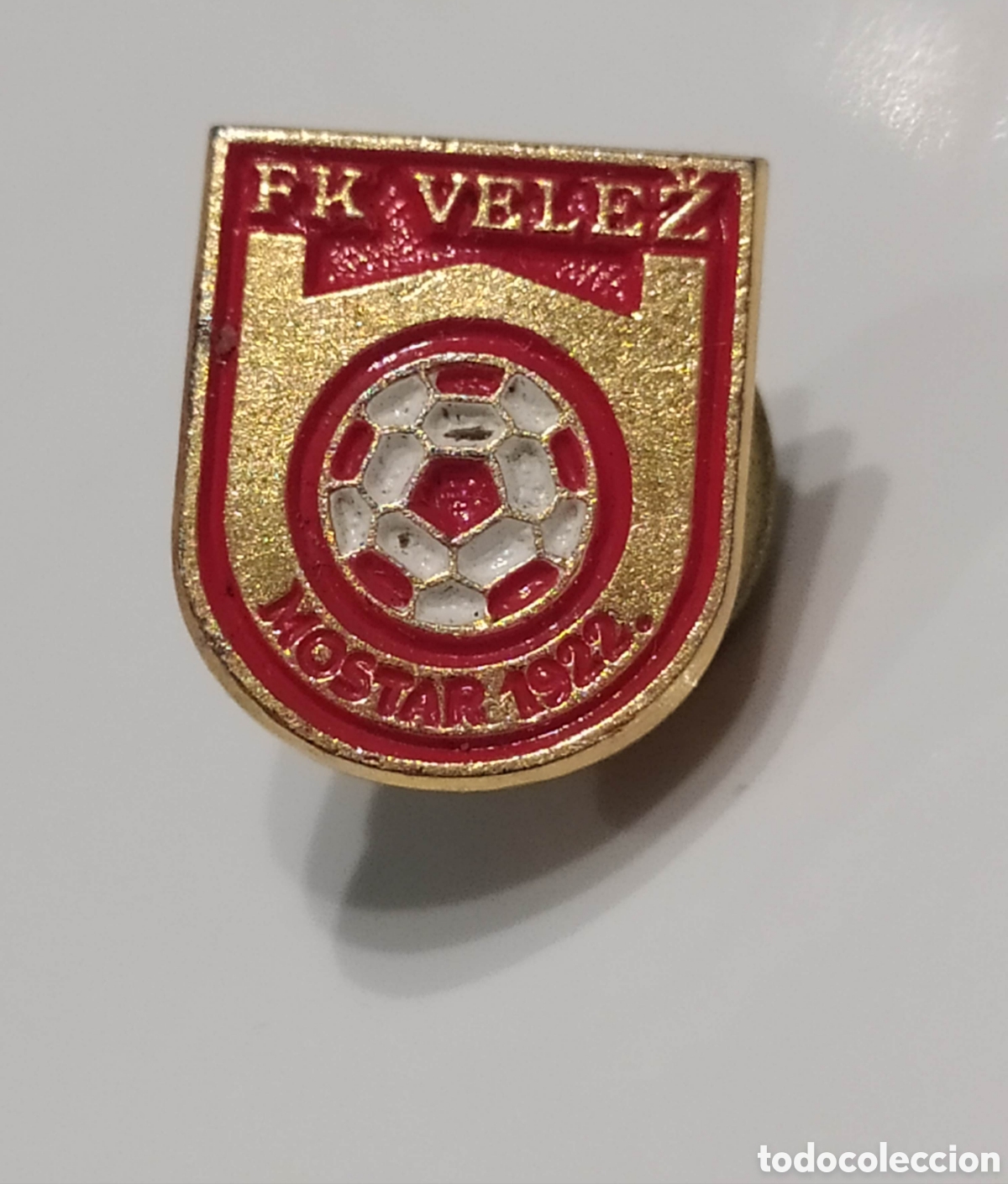 Sammelleidenschaft Sport: Pin FK V&eacute;lez Mostar