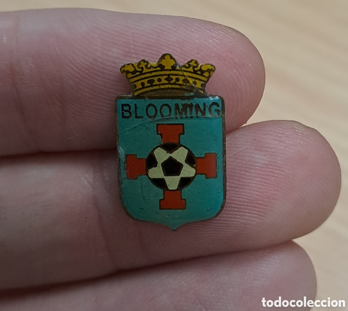 Colecionismo desportivo: PIN BADGE FUTBOL FOOTBALL AMERICA DEL SUR BOLIVIA BLOOMING VER FOTOS PINCHO RESTAURADO