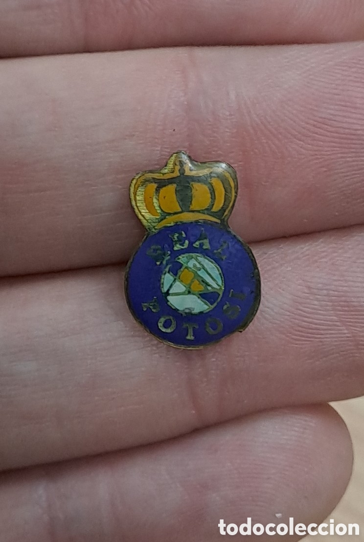 Colecionismo desportivo: PIN BADGE FUTBOL FOOTBALL AMERICA DEL SUR BOLIVIA REAL POTOSI VER FOTOS PINCHO RESTAURADO