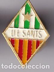 Collezionismo sportivo: PIN DEL ESCUDO DEL CLUB DE FUTBOL SANTS (FOOTBALL)