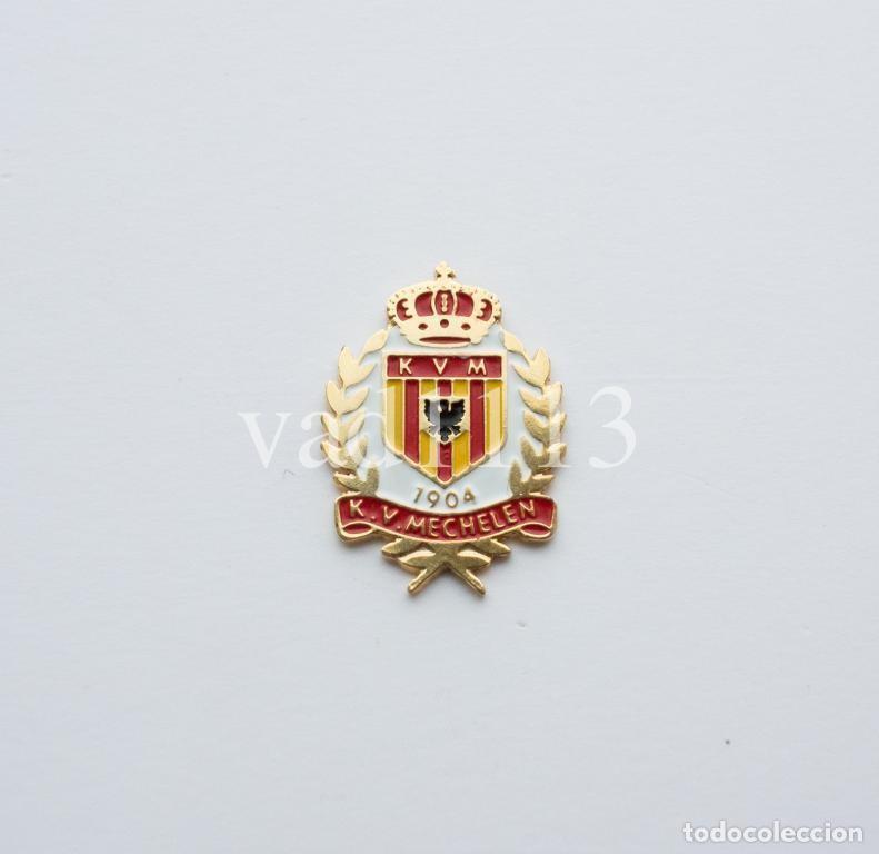 Coleccionismo deportivo: Badge Pin football clubs in Belgium - KV Mechelen