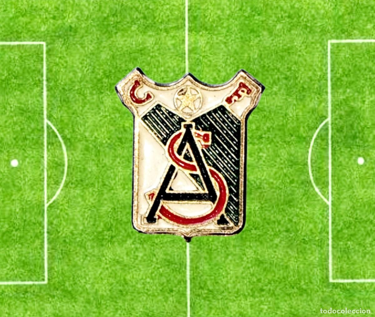 Colecionismo desportivo: PIN DE FUTBOL - ATL&Eacute;TICO SAN LUQUE&Ntilde;O CLUB DE FUTBOL (S. A. D.) SAN LUCAR DE BARRAMEDA- C&Aacute;DIZ