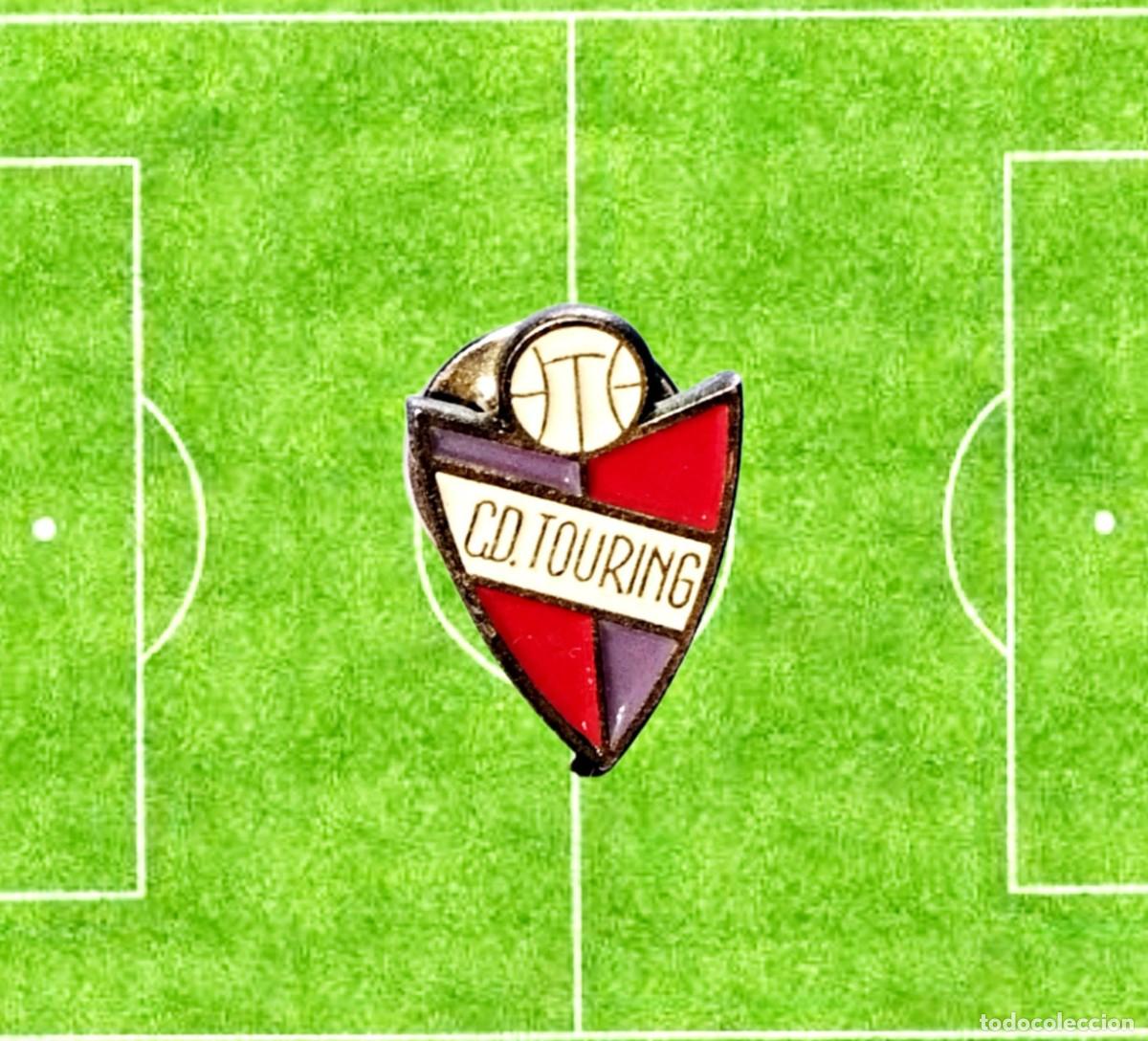 Colecionismo desportivo: PIN DE FUTBOL -CLUB DEPORTIVO TOURING - RENTER&Iacute;A (GUIP&Uacute;ZCOA)