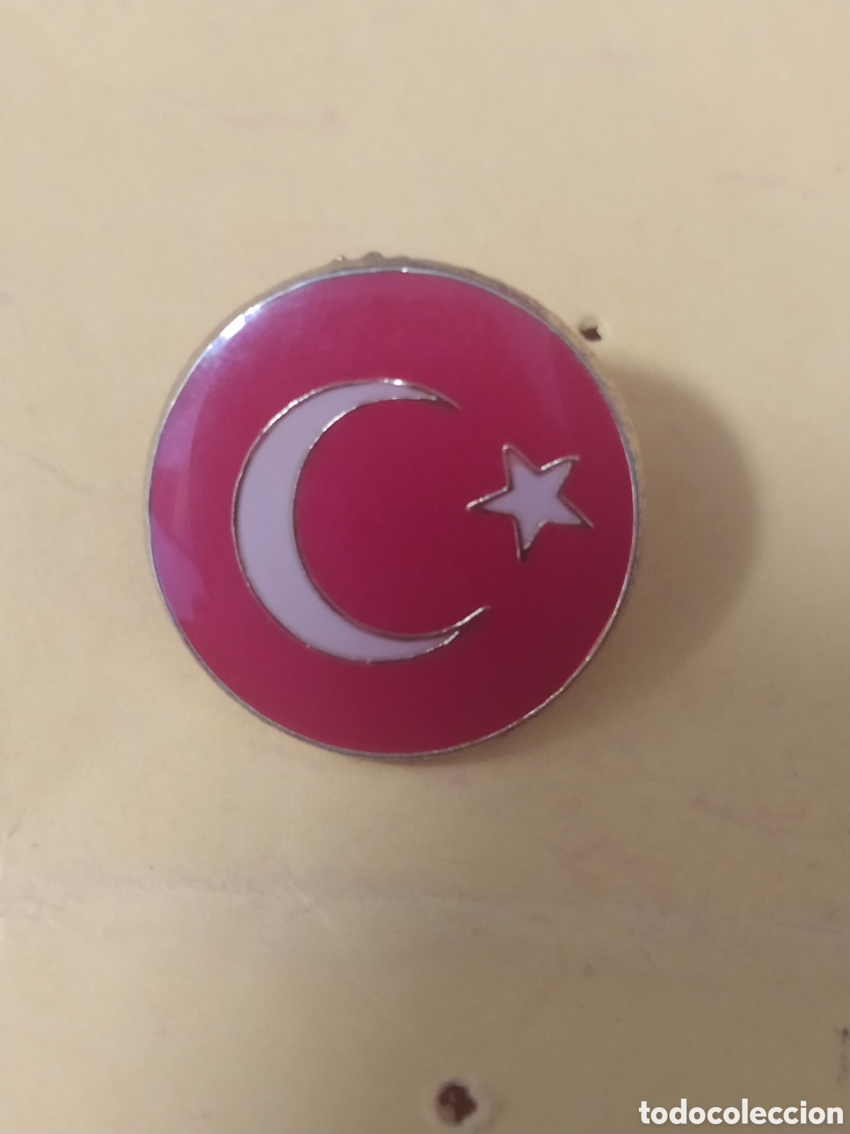 Coleccionismo deportivo: INSIGNIAS F&Uacute;TBOL. FEDERACI&Oacute;N TURQU&Iacute;A DE F&Uacute;TBOL