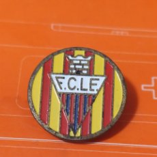 Coleccionismo deportivo: PINS DE FÚTBOL FC L' ESCALA.GIRONA