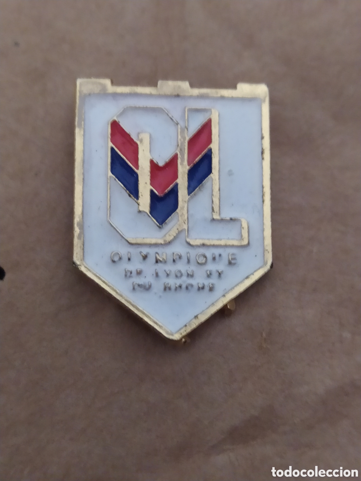 Collectionnisme sportif: PINS DE F&Uacute;TBOL OL&Iacute;MPIC DE LY&Oacute;N. FRANCIA