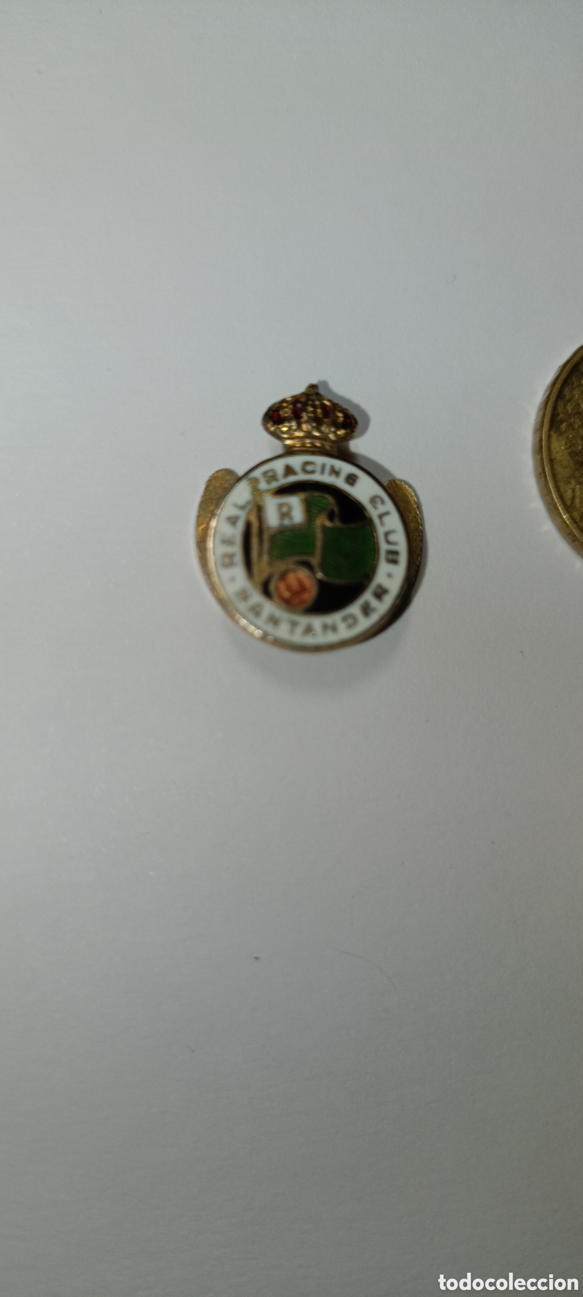 Coleccionismo deportivo: Pins Real Racing Santander - Foto 2