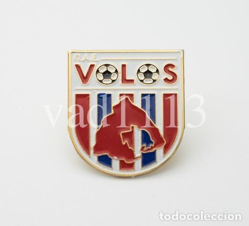 Coleccionismo deportivo: Badge Pin: European football clubs Greece - &rdquo; Volos NFC &rdquo;
