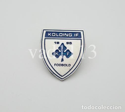 Coleccionismo deportivo: Badge Pin: European football clubs Denmark - &rdquo; Kolding IF &rdquo;