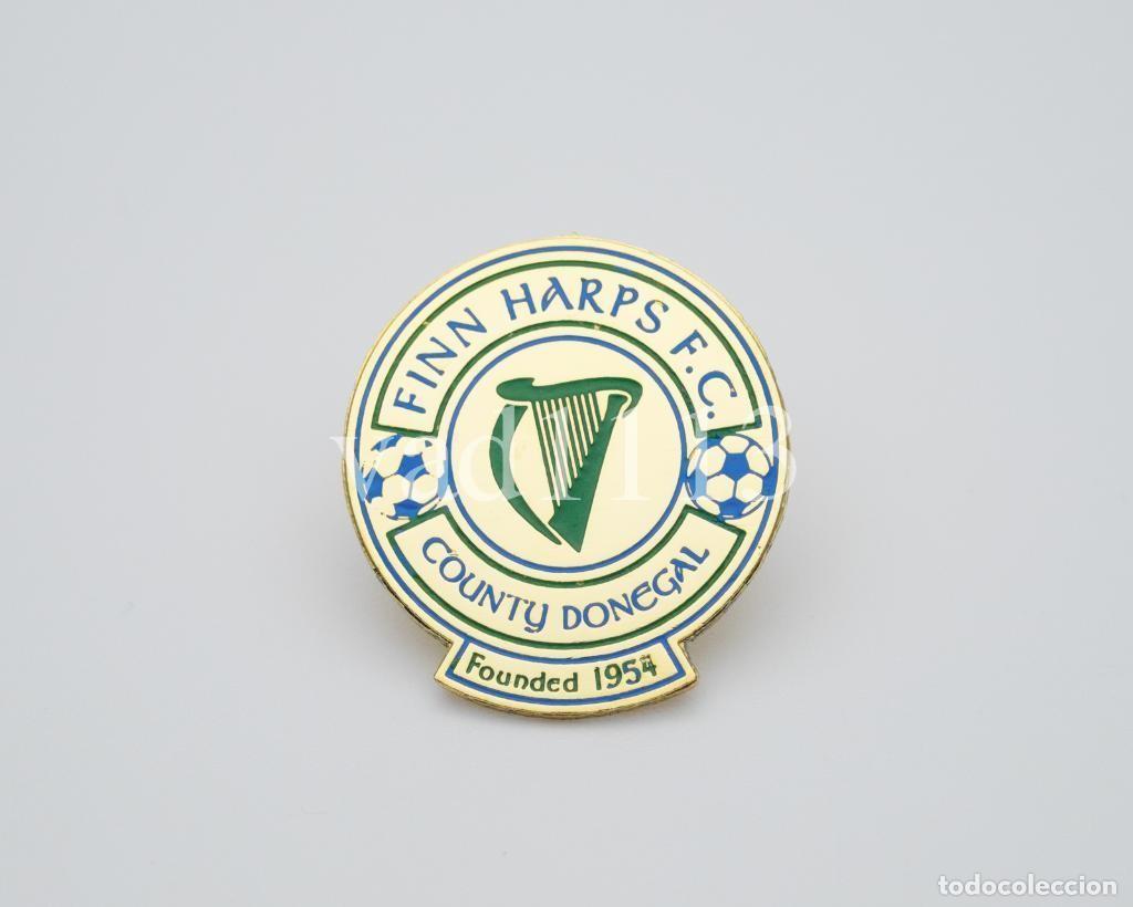 Coleccionismo deportivo: Badge Pin: European football clubs Ireland - &rdquo; Finn Harps FC &rdquo;