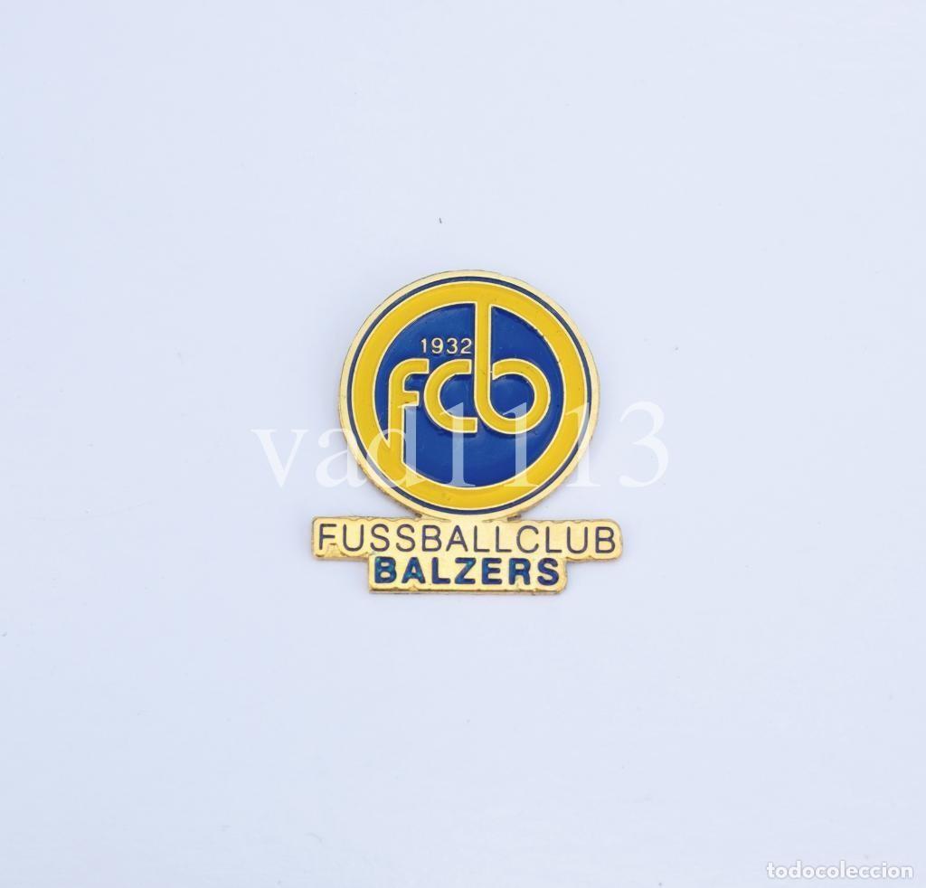 Coleccionismo deportivo: Badge Pin football clubs in Liechtenstein - &rdquo; FC Balzers &rdquo;