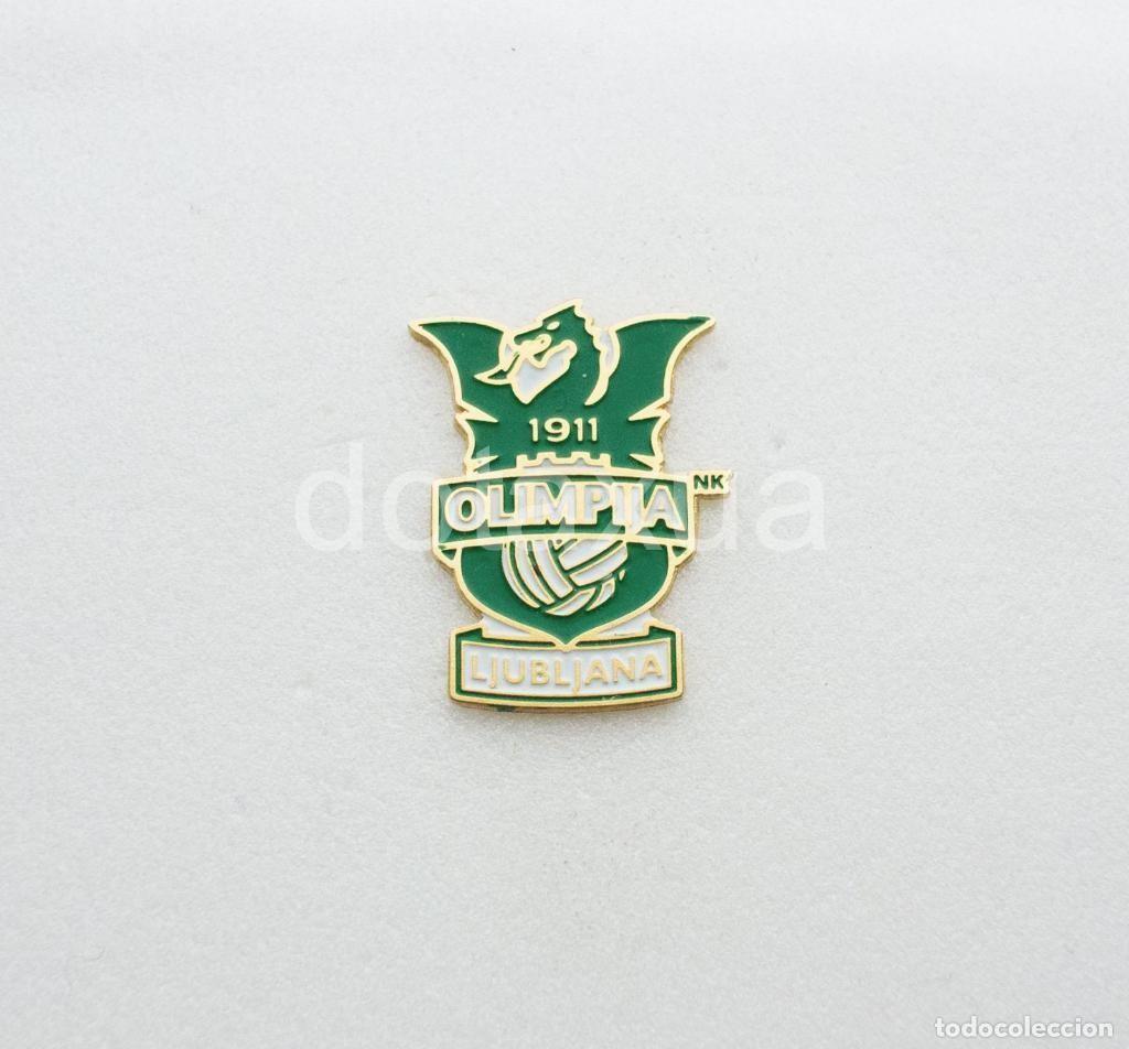Collectionnisme sportif: Badge Pin football clubs in Slovenia - &rdquo; NK Olimpija Ljubljana &rdquo;