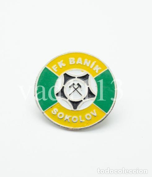 Collezionismo sportivo: Badge Pin football clubs in Czech - &rdquo; FK Ban&iacute;k Sokolov &rdquo;